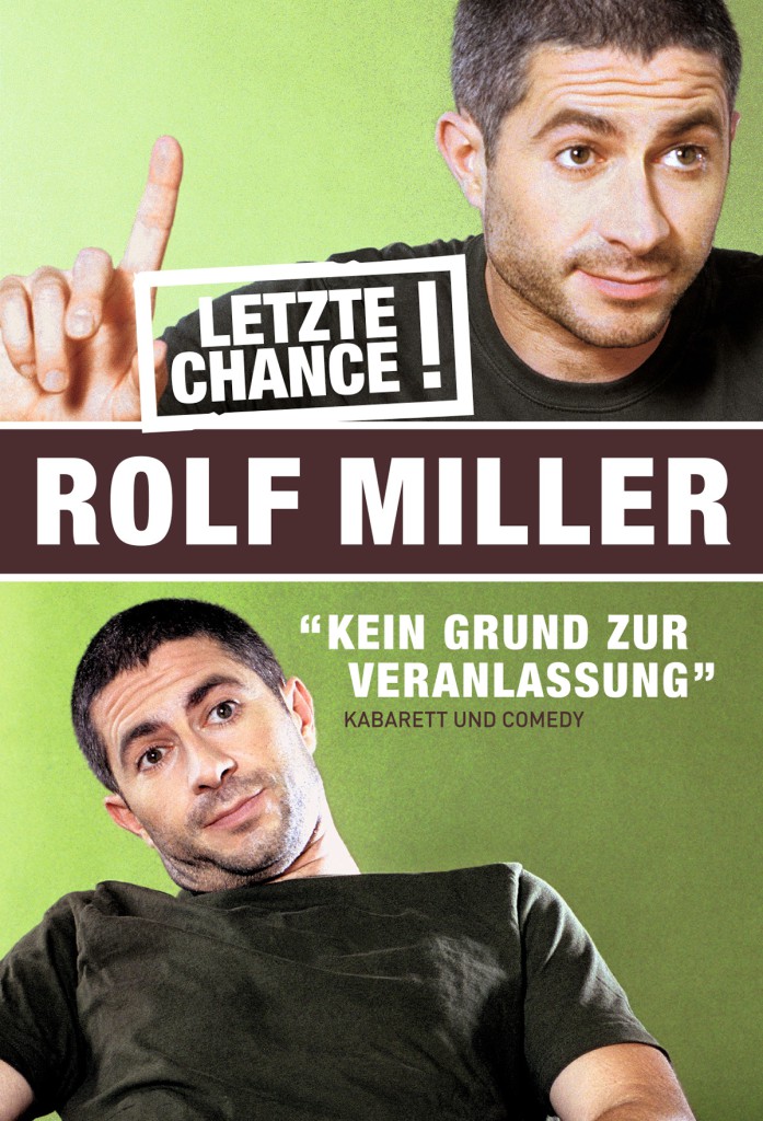 Rolf Miller Plakat Kein Grund zur Veranlassung